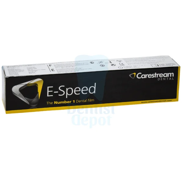 Paquete de radiografia periapical E-speed Carestream